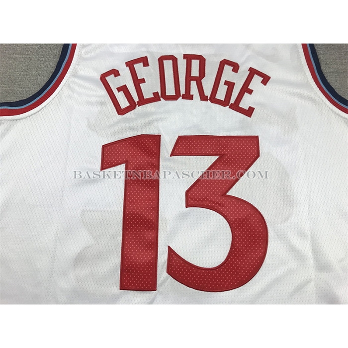 Maillot Los Angeles Clippers Paul George Association 2024-25 Blanc